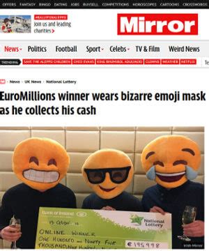 All the Emoji Lottery Results .